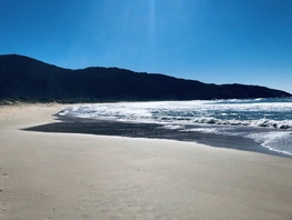 Beach in Florianópolis