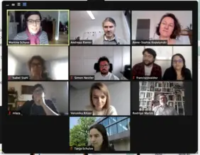 Darstellung einiger Online-Teilnehmer im Screenshot