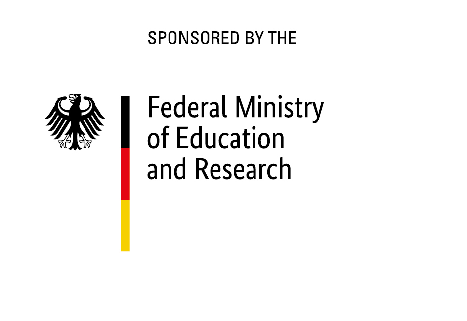 Abbildung des Englischen Logos des Federal Ministry of Education and Research